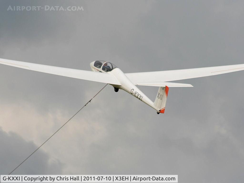 G-KXXI, 1980 Schleicher ASK-21 C/N 21024, Shenington Gliding Club