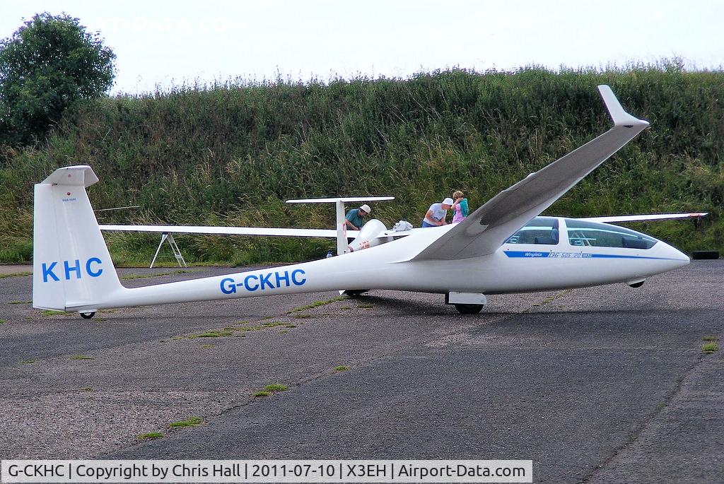 G-CKHC, 1997 Elan DG-505/20 C/N 5E178W11, Shenington Gliding Club