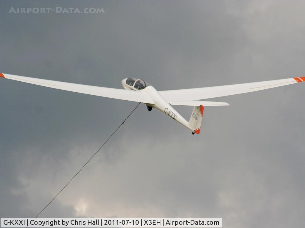 G-KXXI, 1980 Schleicher ASK-21 C/N 21024, Shenington Gliding Club