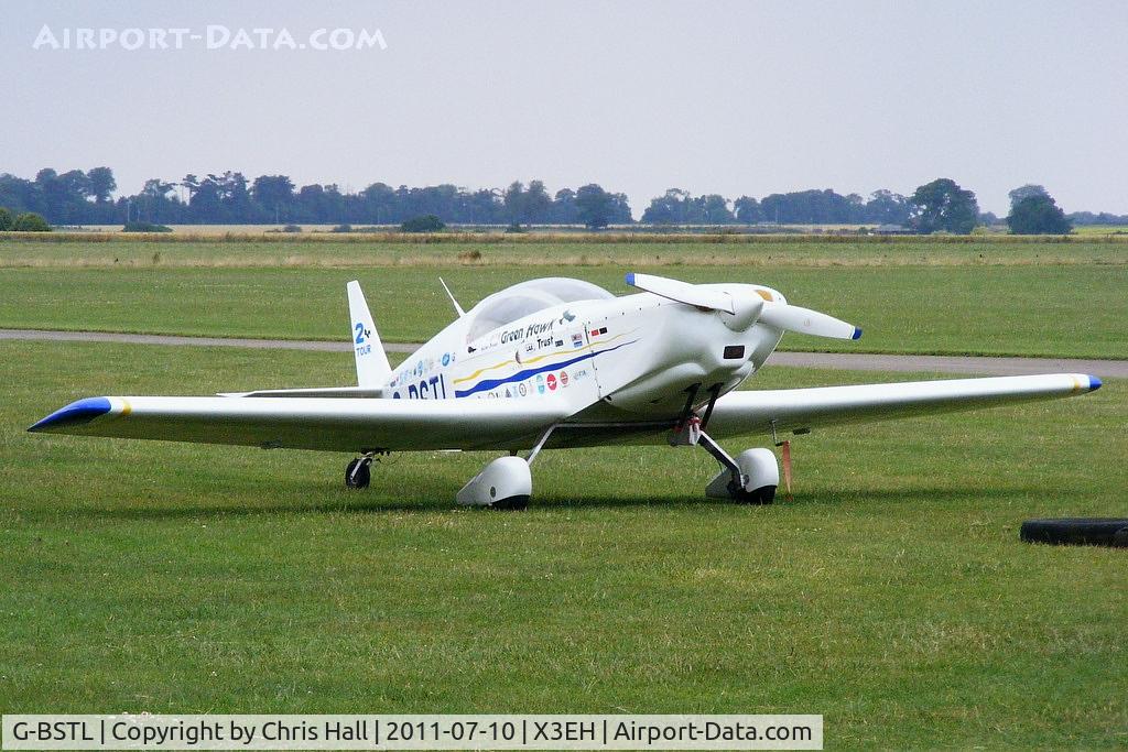 G-BSTL, 2000 Rand KR-2 C/N PFA 129-11863, at Edge Hill Airfield, Shenington