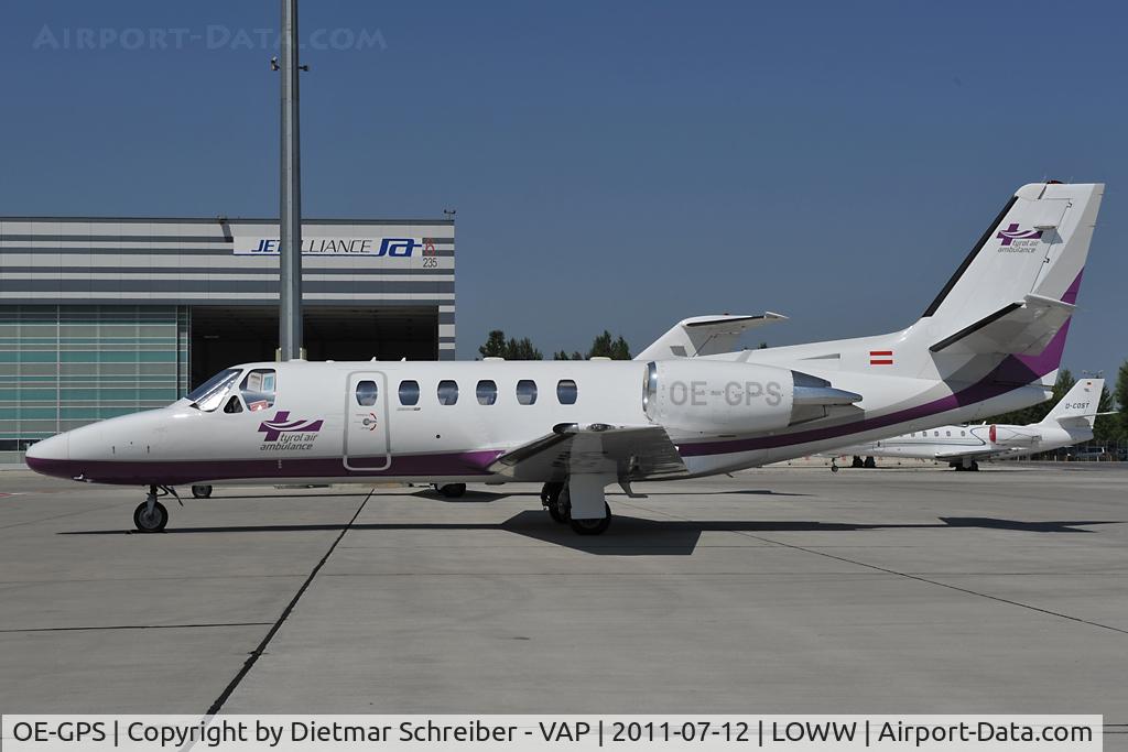 OE-GPS, 1998 Cessna 550 Citation Bravo C/N 550-0837, Tyrol AIr Ambulance Cessna 550