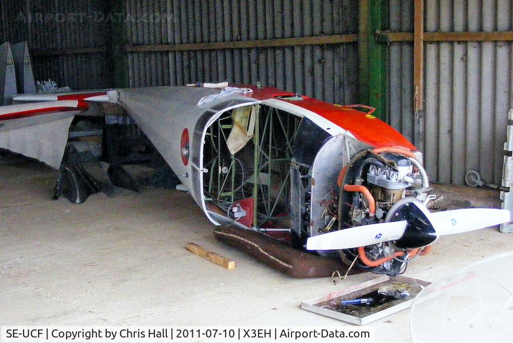 SE-UCF, 1981 Slingsby T-61F Venture T2 C/N 1983, at Edge Hill Airfield, Shenington
