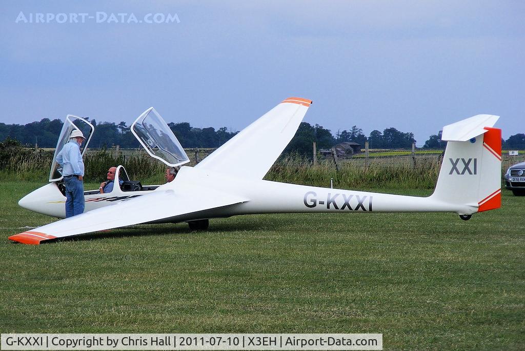 G-KXXI, 1980 Schleicher ASK-21 C/N 21024, Shenington Gliding Club