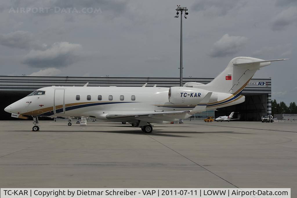 TC-KAR, 2007 Bombardier Challenger 300 (BD-100-1A10) C/N 20149, Bombardier BD100