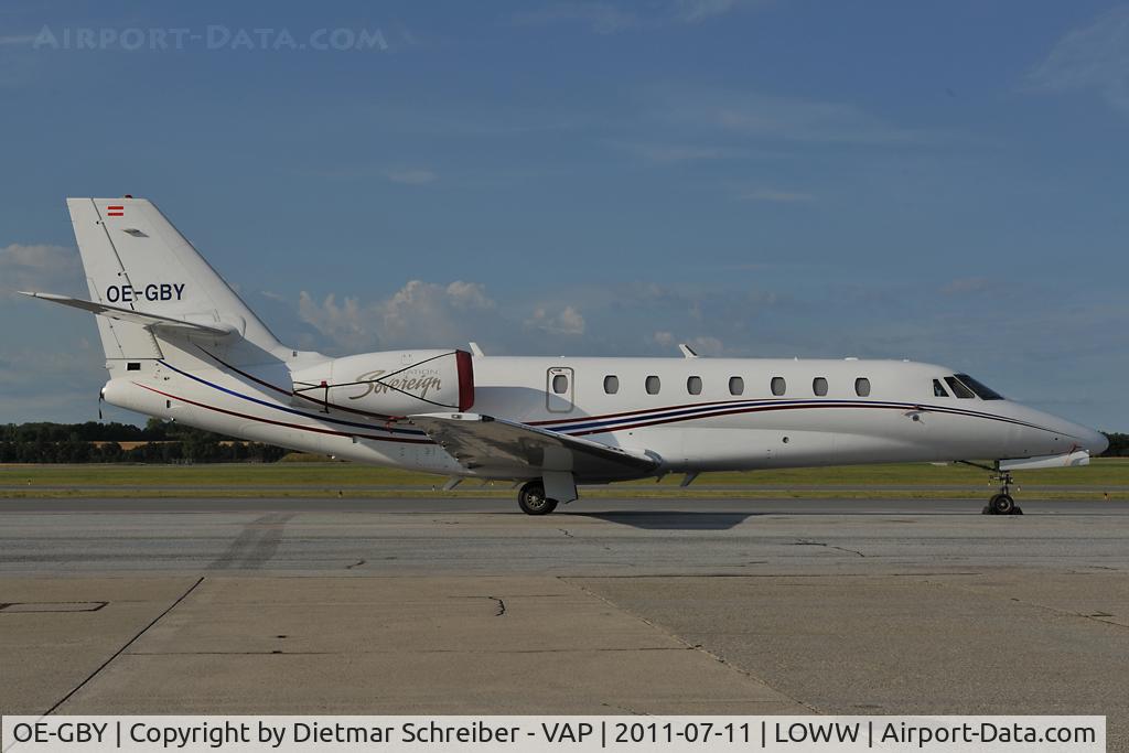 OE-GBY, 2006 Cessna 680 Citation Sovereign C/N 680-0066, Cessna 680