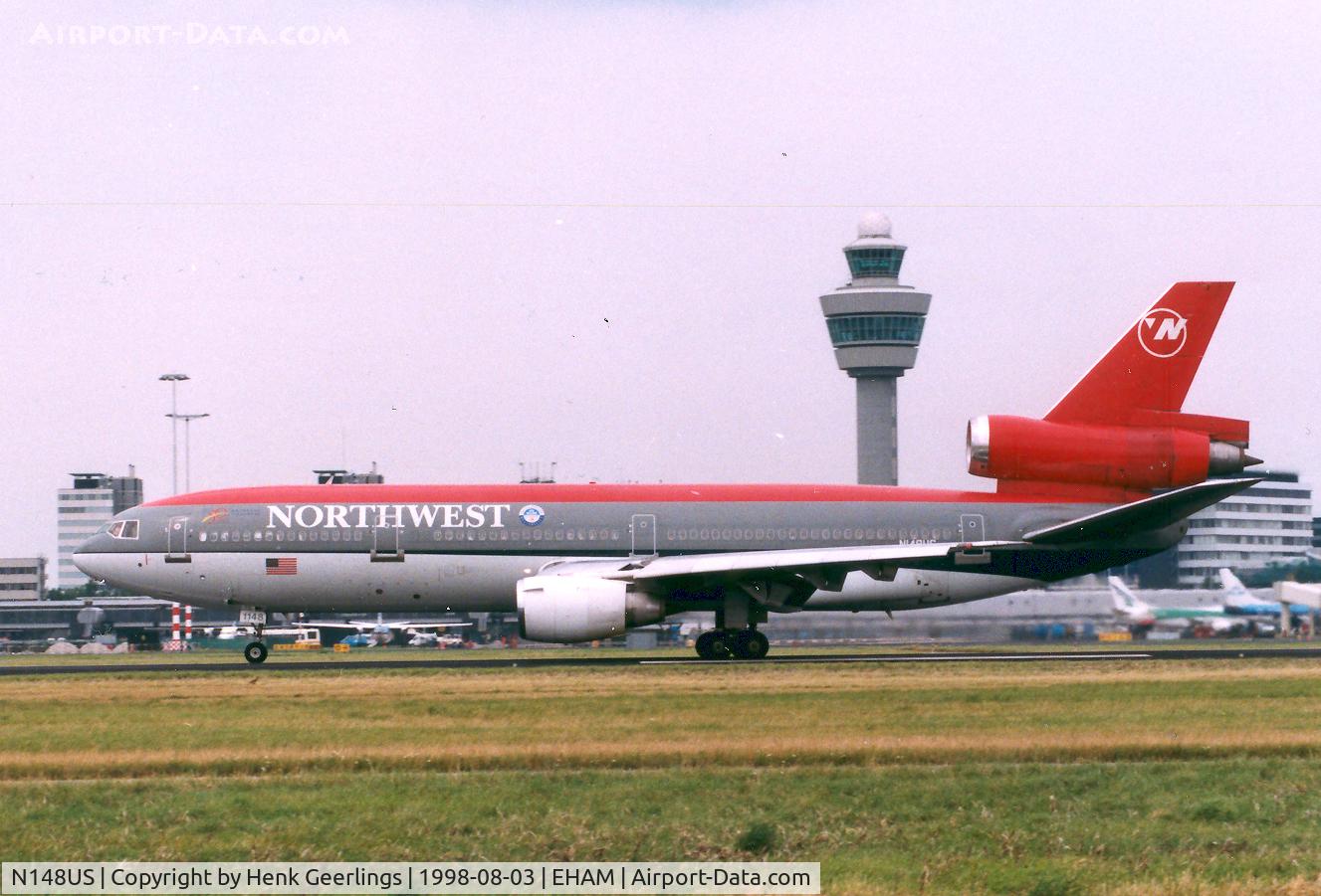 N148US, 1973 Douglas DC-10-40 C/N 46757, Northwest