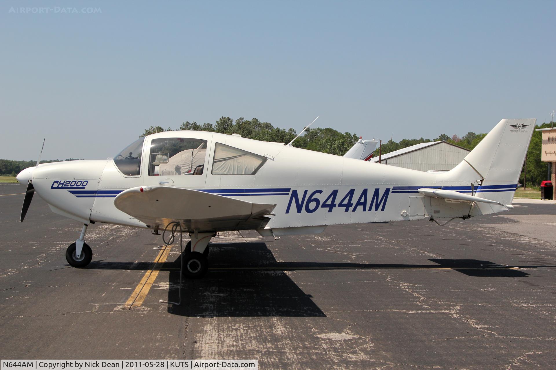N644AM, AMD CH-2000 Alarus C/N 20-0060, KUTS/UTS