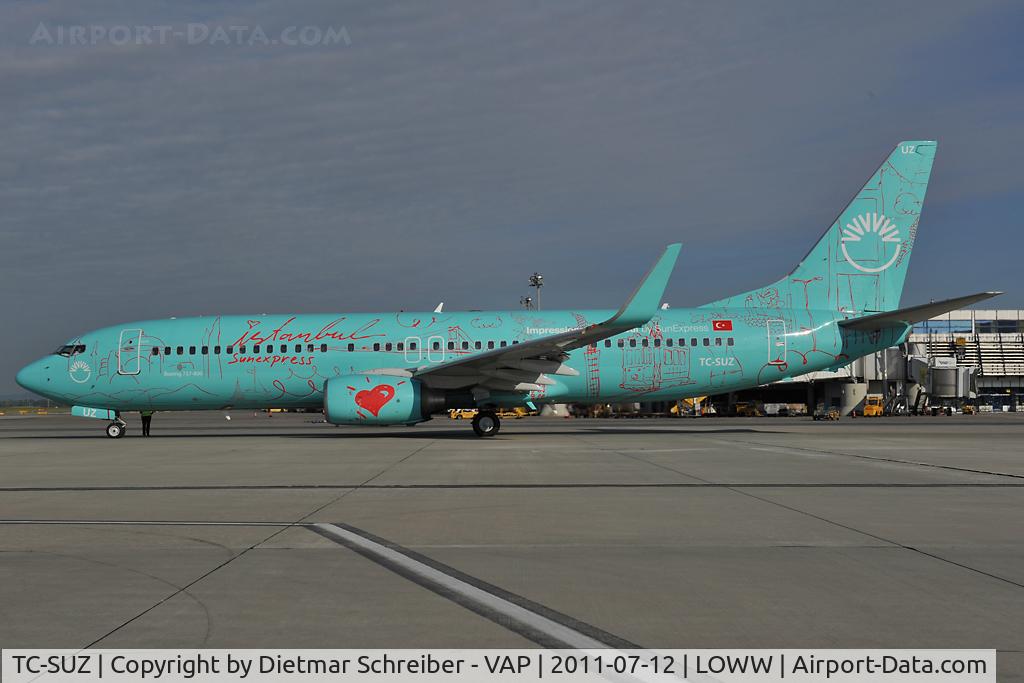 TC-SUZ, 2008 Boeing 737-8HX C/N 29649, Sunexpress Boeing 737-800