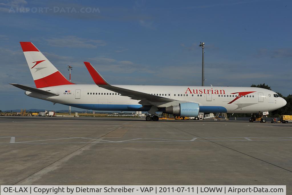 OE-LAX, 1992 Boeing 767-3Z9/ER C/N 27095, Austrian Airlines Boeing 767-300