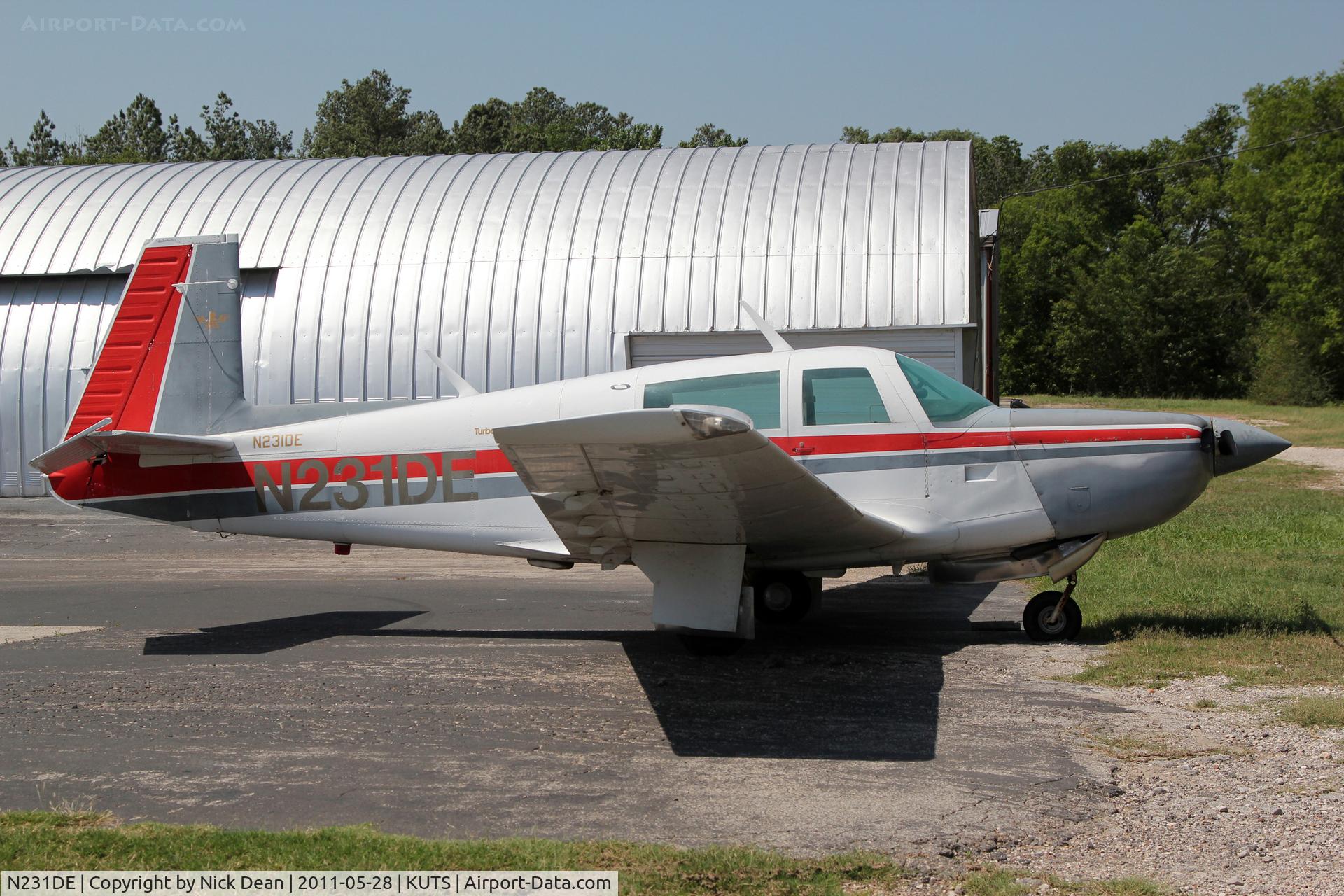 N231DE, 1979 Mooney M20K C/N 25-0138, KUTS/UTS