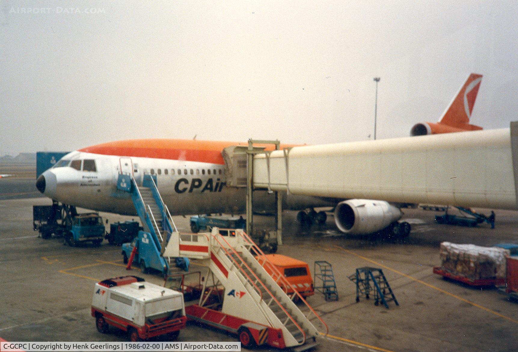 C-GCPC, 1979 McDonnell Douglas DC-10-30 C/N 46540, CP Air