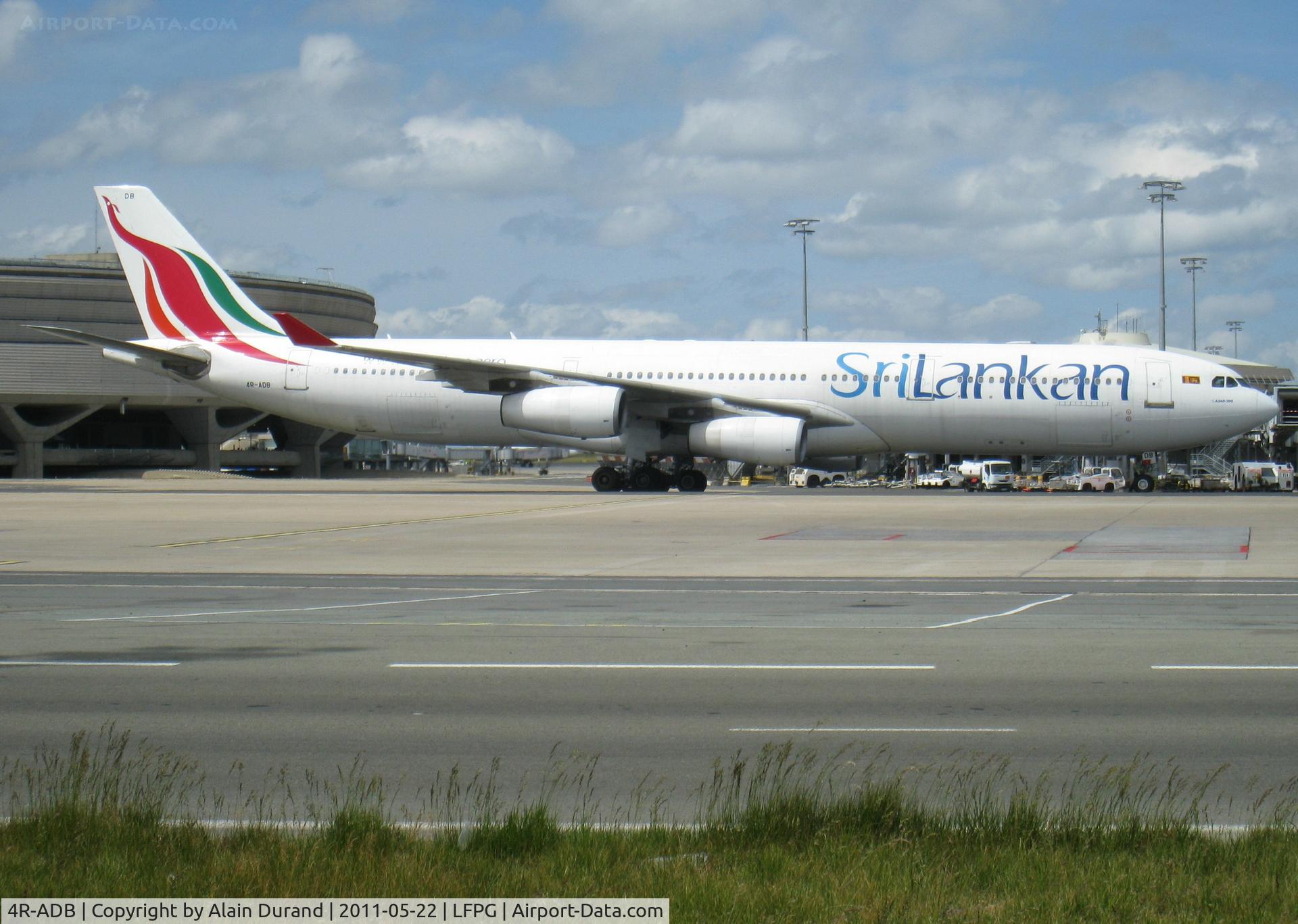 4R-ADB, 1994 Airbus A340-311 C/N 033, On her way back to Colombo, Delta-Bravo has been serving the wings of Sri Lanka since day 1. She was initially delivered to Air Lanka which was rebranded as Sri Lankan in 1999.