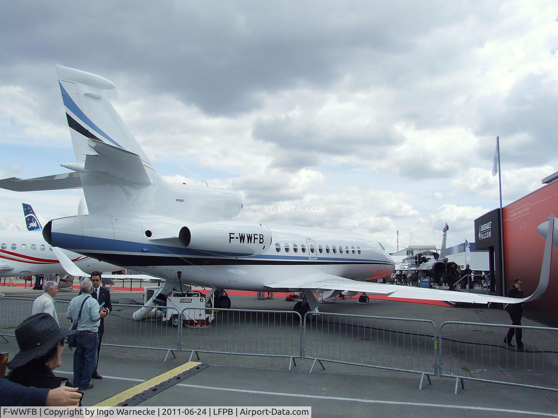 F-WWFB, 1991 Dassault Falcon 900B C/N 109, Dassault Falcon 900B at the Aerosalon 2011, Paris