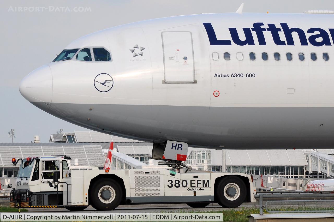 D-AIHR, 2007 Airbus A340-642 C/N 794, Lufthansa