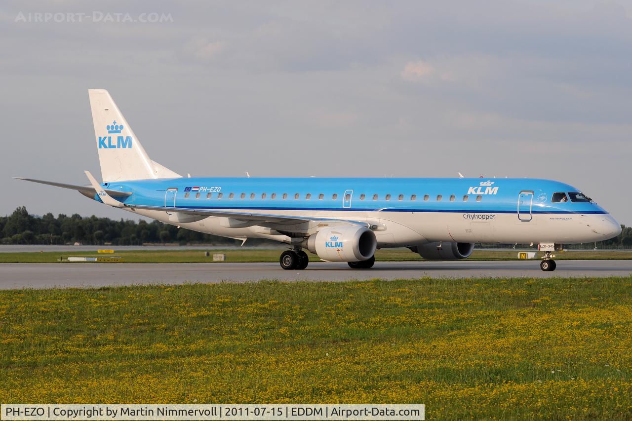 PH-EZO, 2010 Embraer 190LR (ERJ-190-100LR) C/N 19000345, KLM - Cityhopper