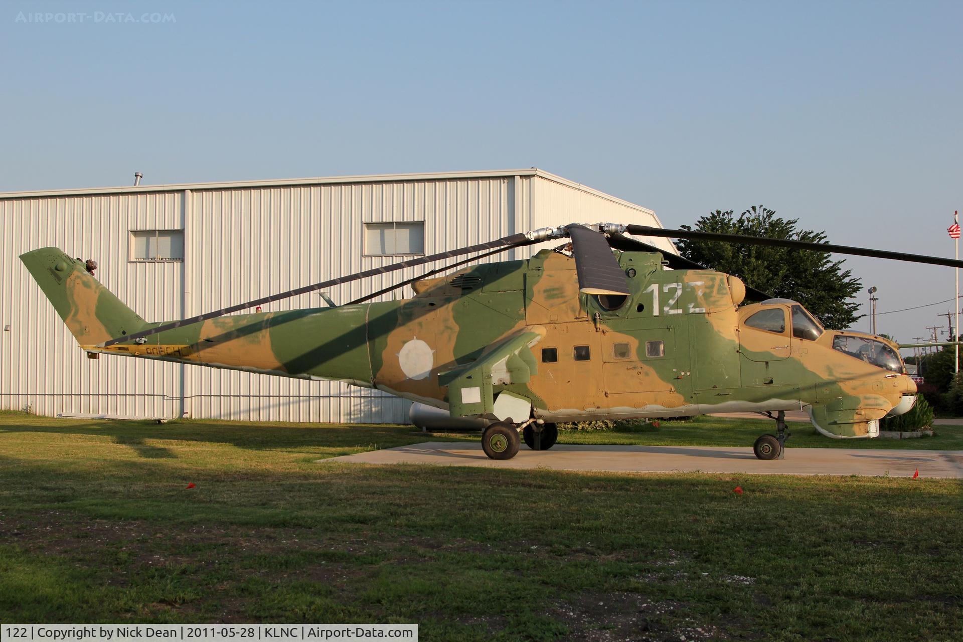 122, Mil Mi-24D Hind D C/N 730203, KLNC/LNC