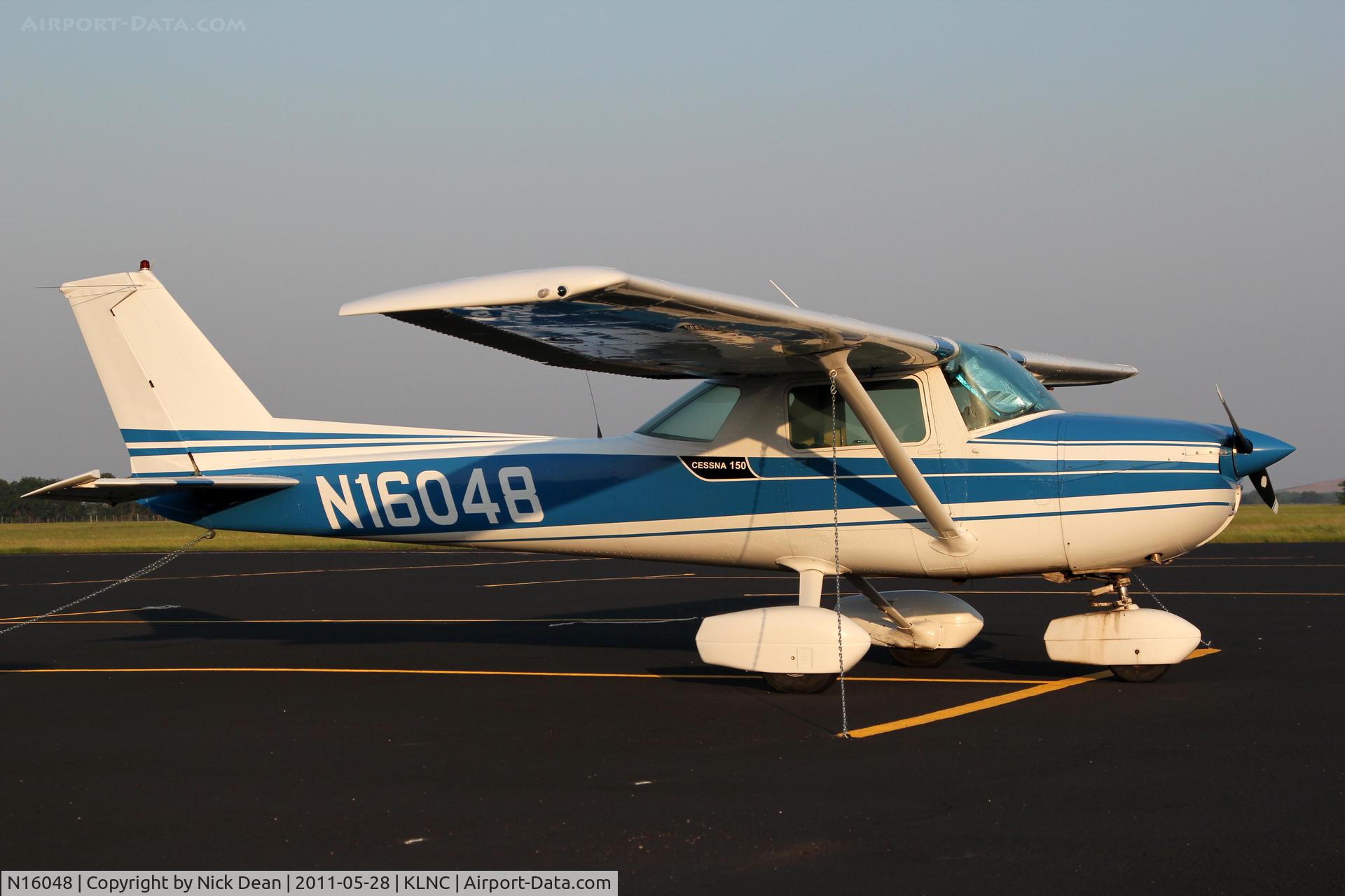 N16048, 1972 Cessna 150L C/N 15073440, KLNC/LNC