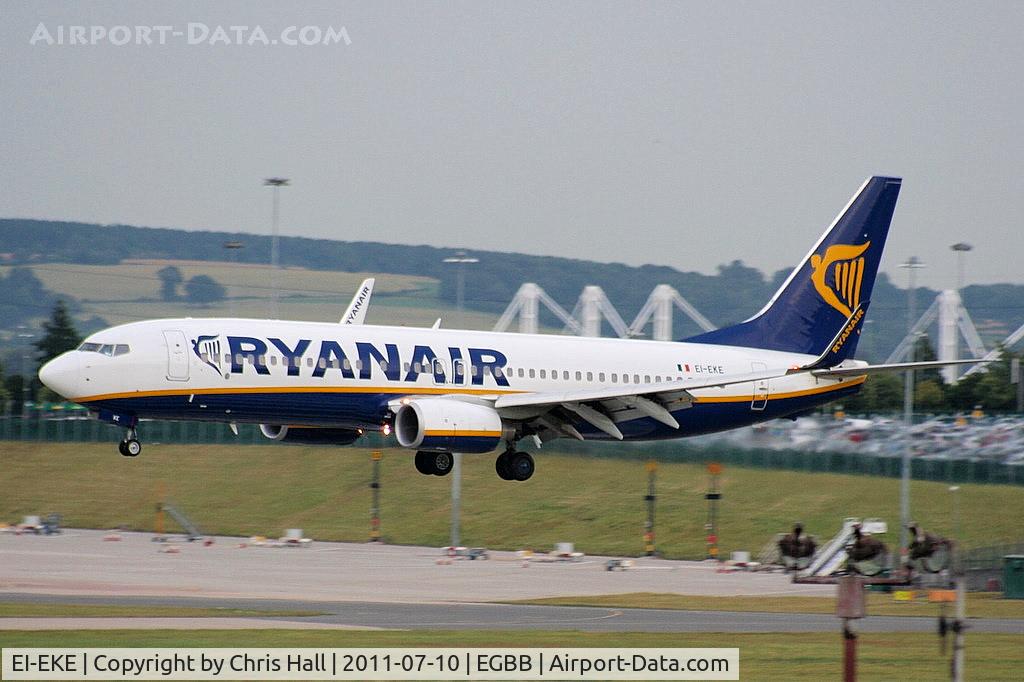 EI-EKE, 2010 Boeing 737-8AS C/N 35023, Ryanair