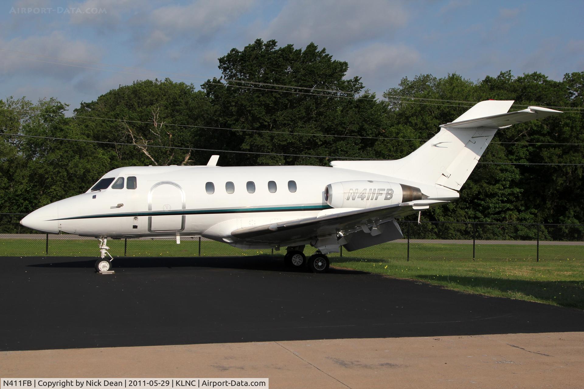 N411FB, 1966 Hawker Siddeley DH-125 C/N 25074, KLNC/LNC
