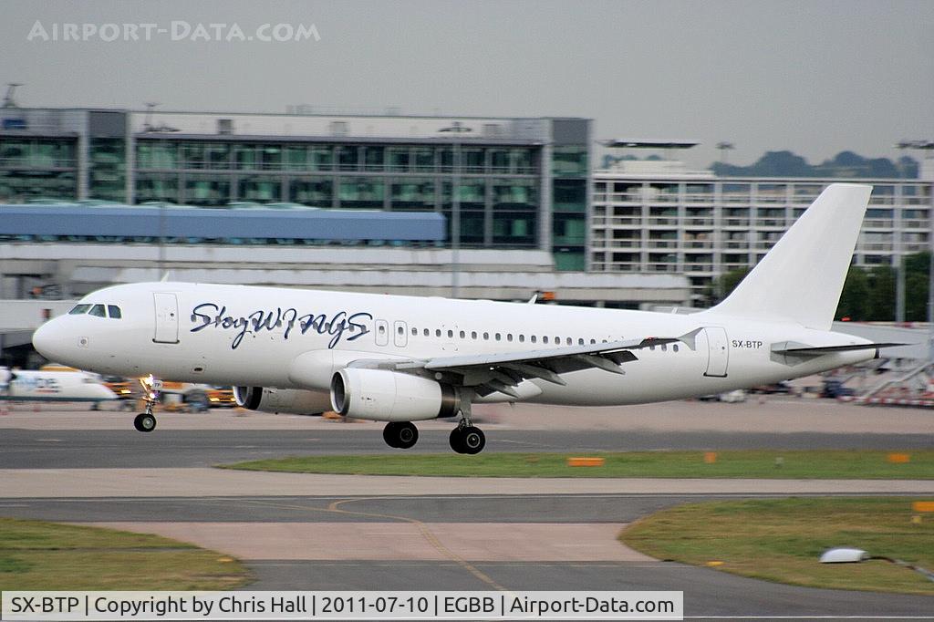 SX-BTP, 1992 Airbus A320-231 C/N 376, Sky Wings