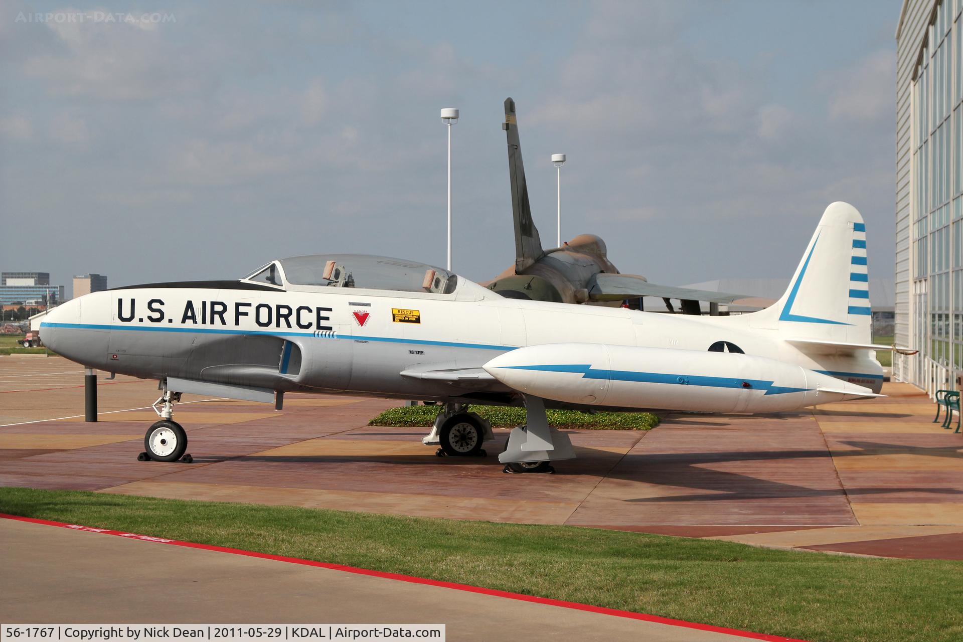 56-1767, 1956 Lockheed T-33A Shooting Star C/N 580-1117, KDAL/DAL