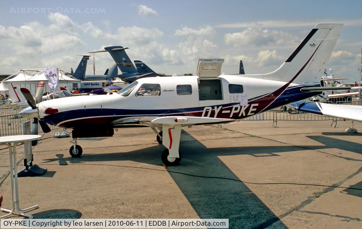 OY-PKE, 2008 Piper PA-46-500TP Malibu Meridian C/N 4697350, Berlin Schoenefeld 11.6.10