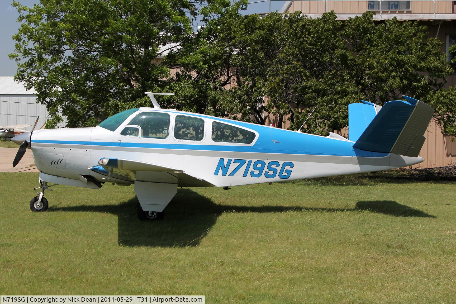 N719SG, 1968 Beech V35A Bonanza C/N D-8714, T31 Aero Country