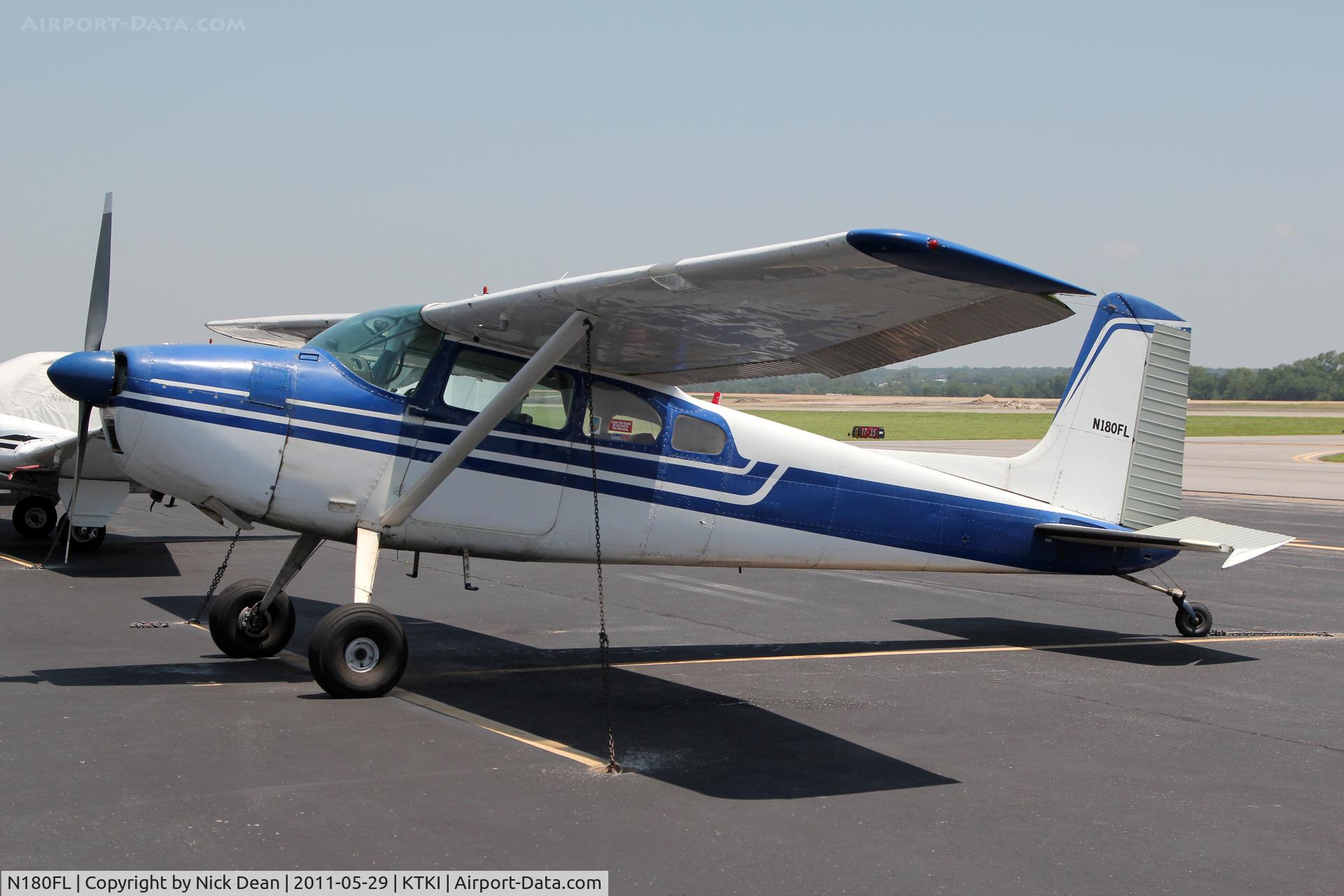 N180FL, 1956 Cessna 180 C/N 32591, KTKI/TKI