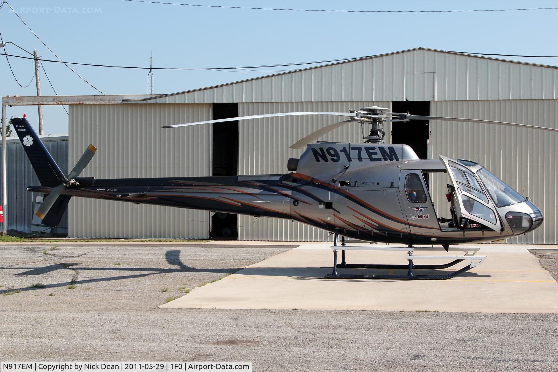 N917EM, Eurocopter AS-350B-2 Ecureuil C/N 3865, 1F0 Ardmore