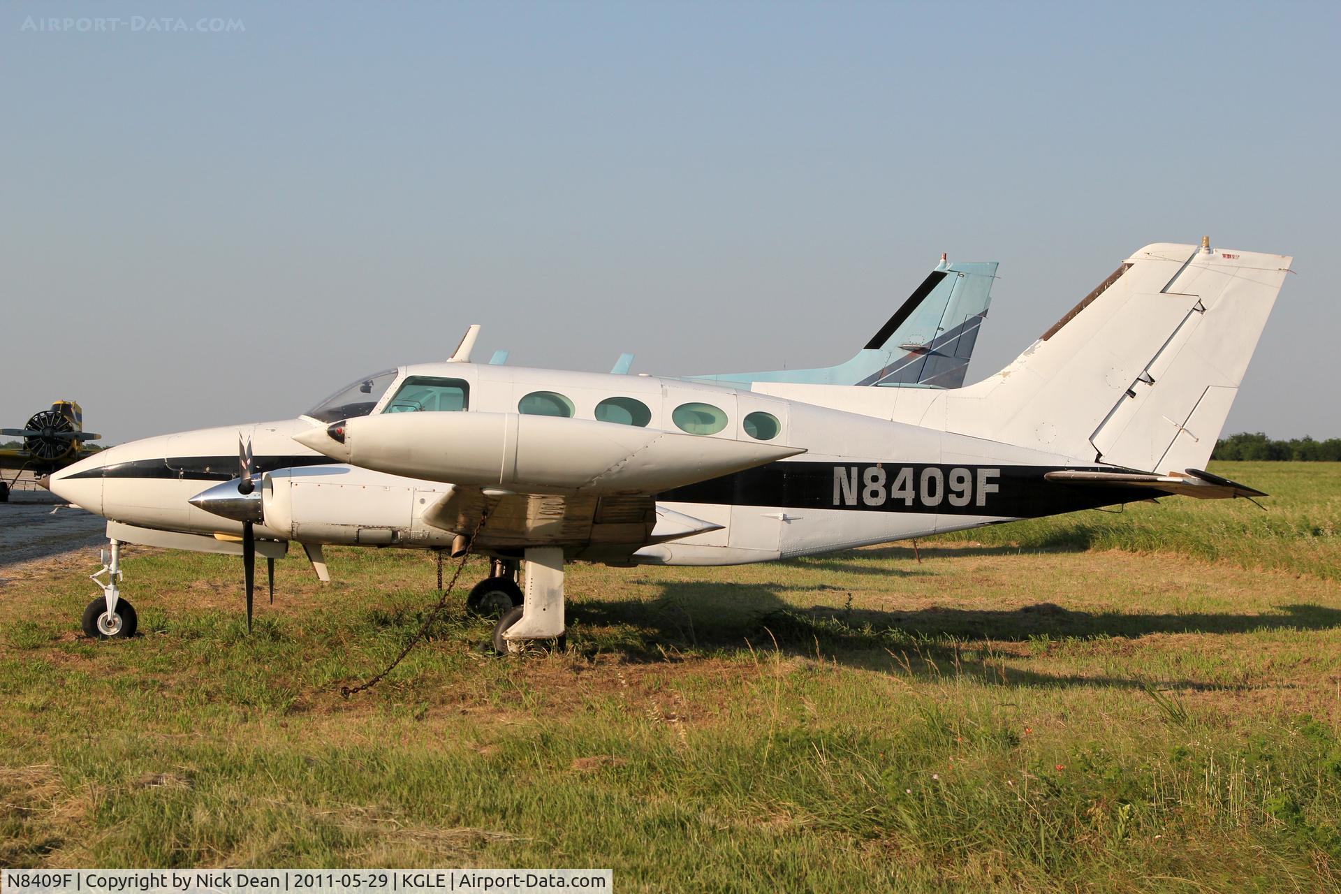 N8409F, 1968 Cessna 401 C/N 401-0257, KGLE/GLE