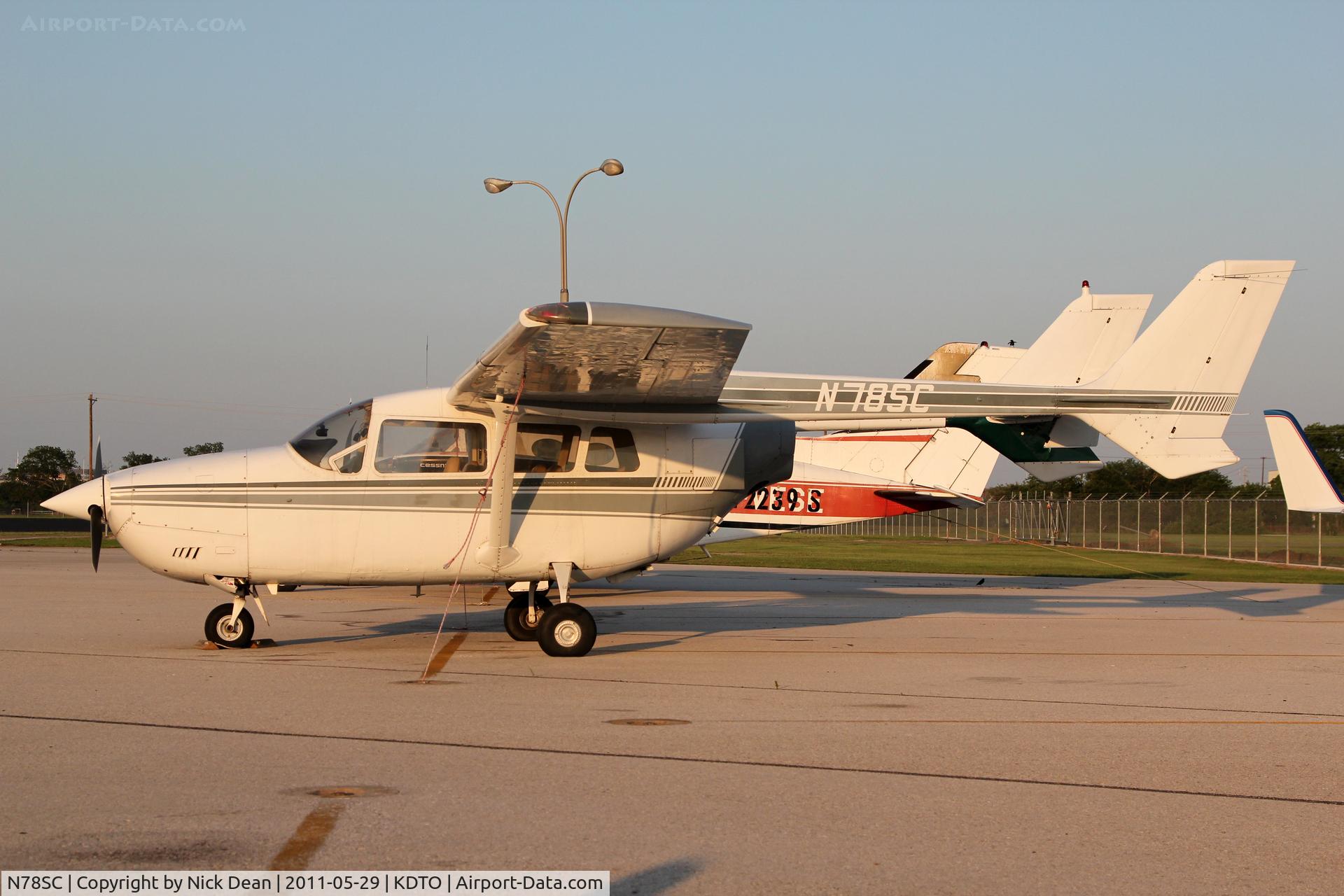 N78SC, 1970 Cessna T337E C/N 33701235, KDTO/DTO