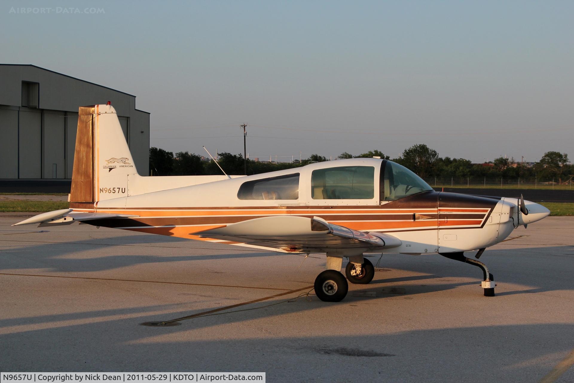 N9657U, Grumman American AA-5A Cheetah C/N AA5A-0023, KDTO/DTO