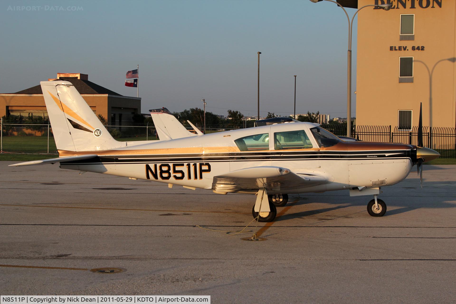 N8511P, 1965 Piper PA-24-400 Comanche 400 C/N 26-91, KDTO/DTO