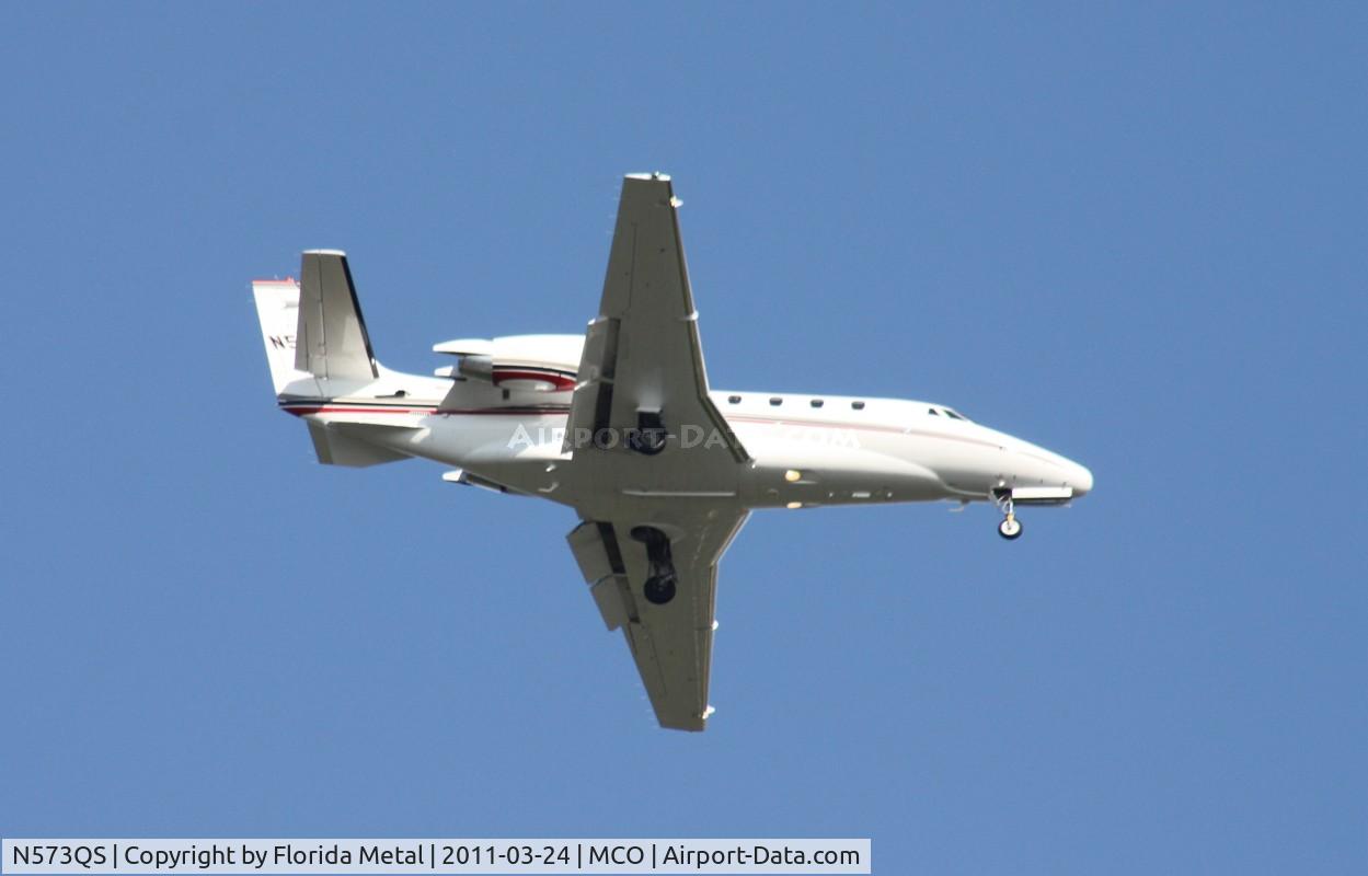 N573QS, 2008 Cessna 560XL Citation XLS C/N 560-5827, Net Jets C560XL