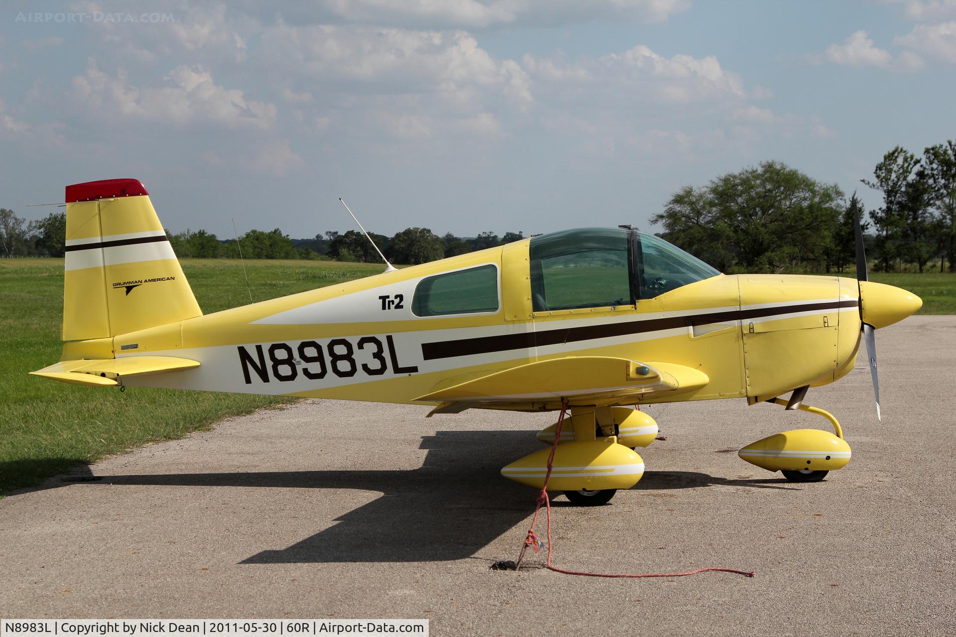 N8983L, 1974 Grumman American AA-1B Trainer C/N AA1B-0433, 60R Navasota