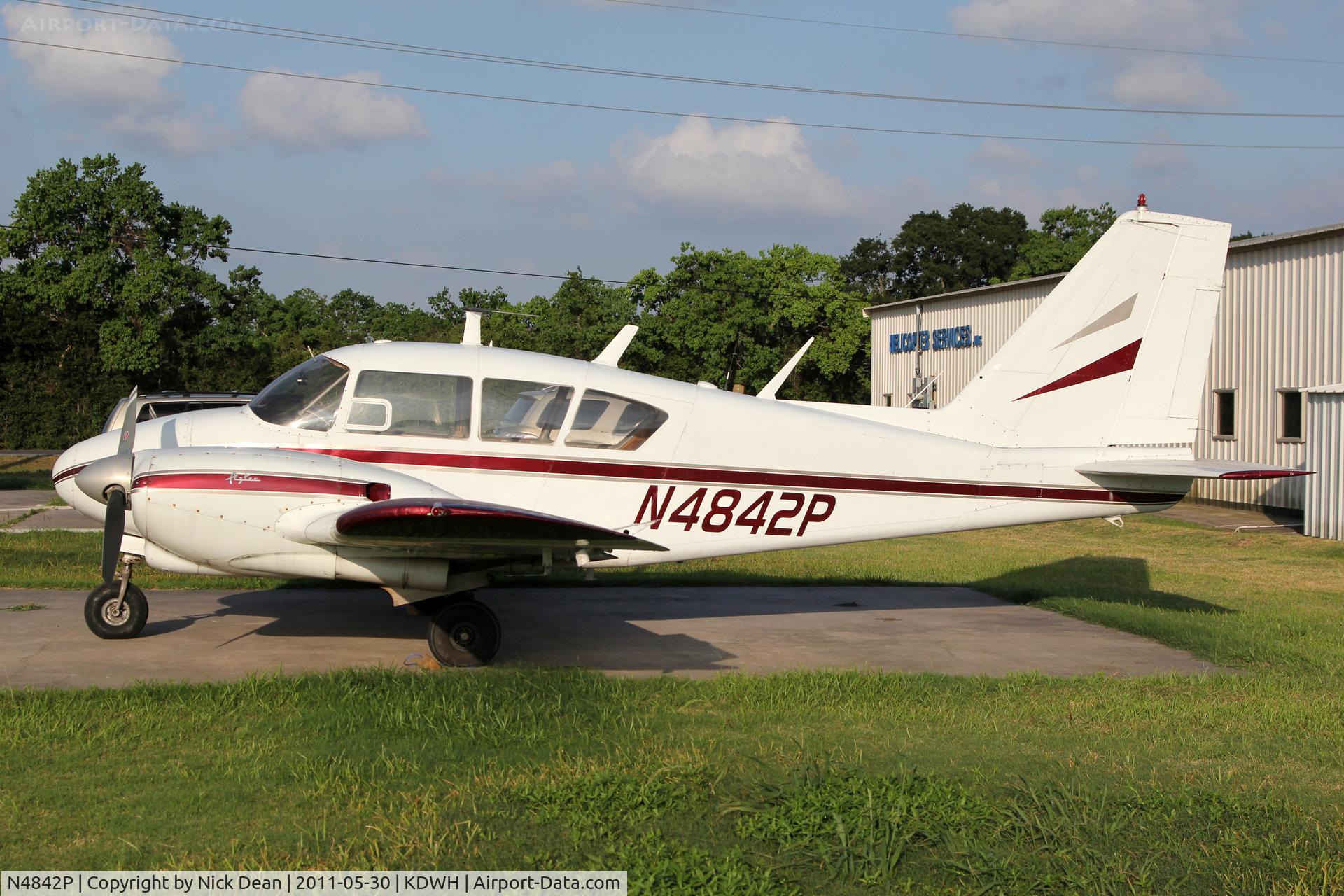 N4842P, 1961 Piper PA-23-250 C/N 27-413, KDWH/DWH