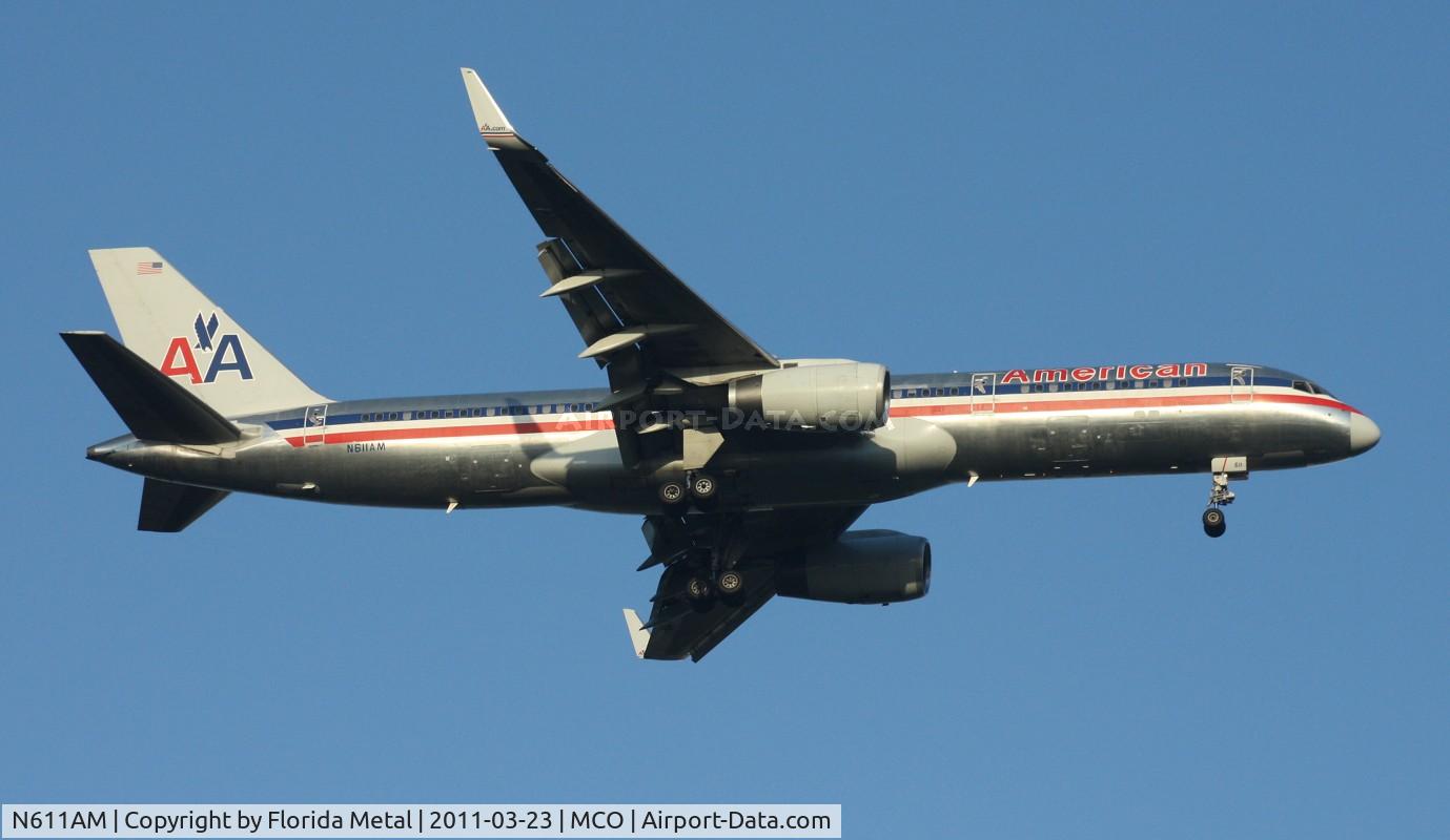 N611AM, 1989 Boeing 757-223 C/N 24487, American 757