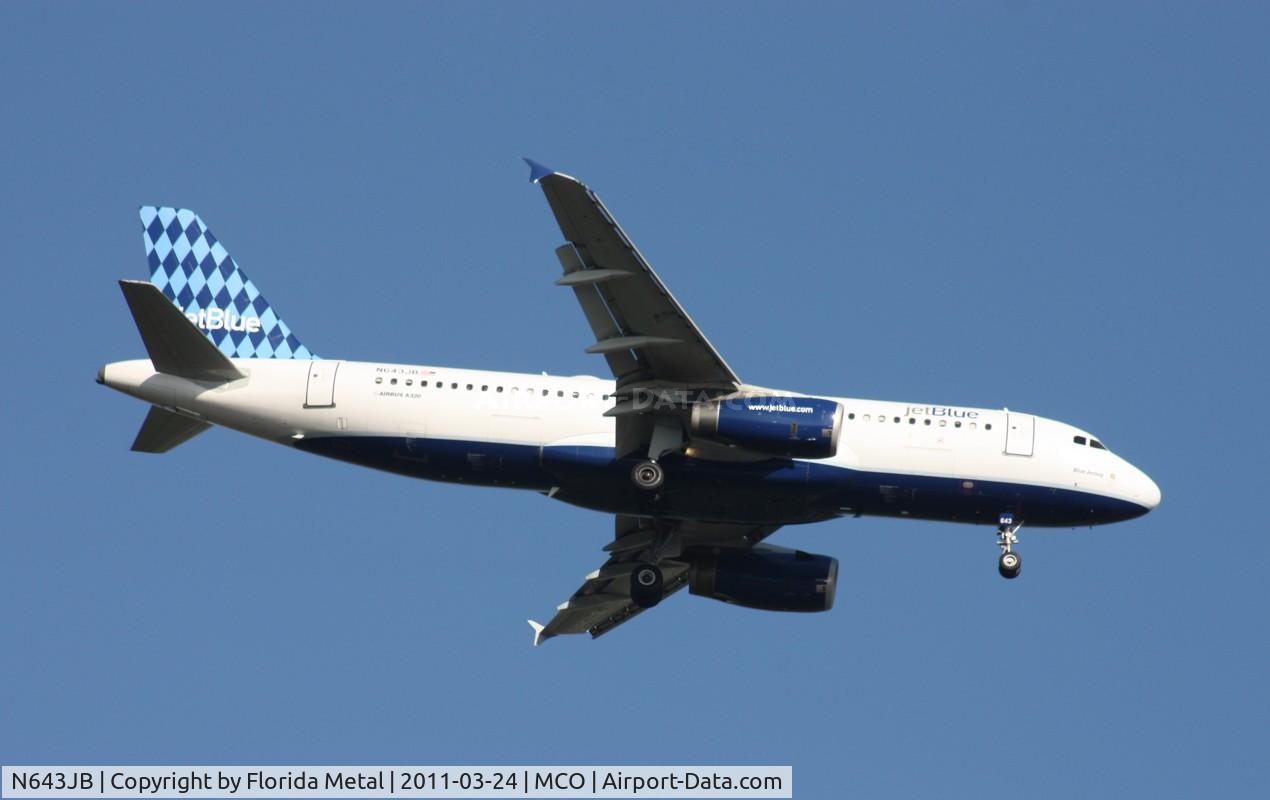 N643JB, 2006 Airbus A320-232 C/N 2871, Jet Blue A320