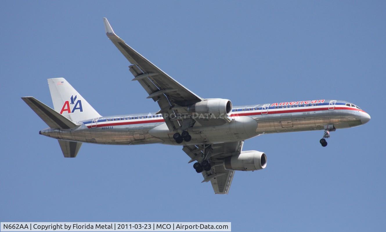 N662AA, 1992 Boeing 757-223 C/N 25296, American 757