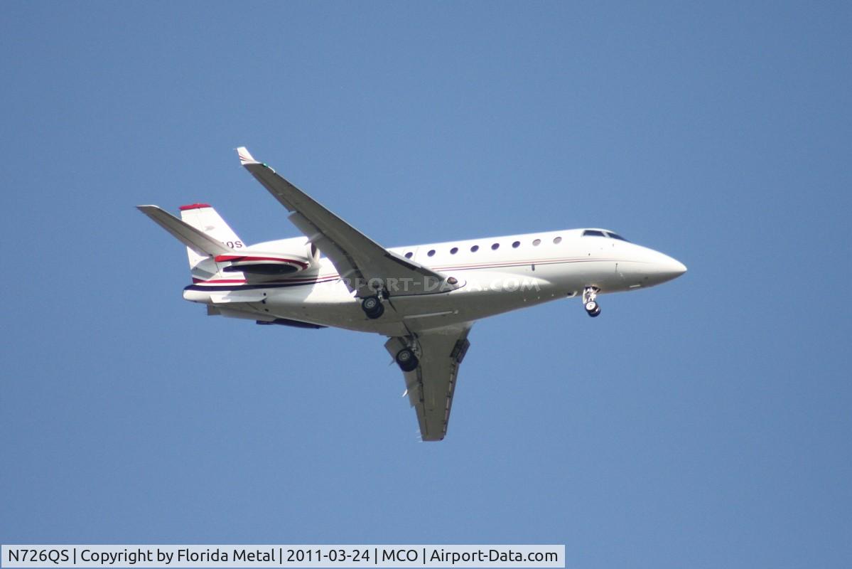 N726QS, 2005 Israel Aircraft Industries Gulfstream 200 C/N 108, Net Jets G200