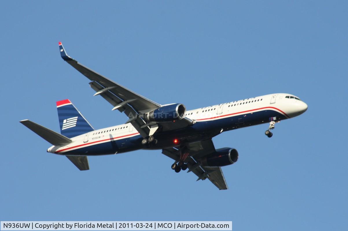 N936UW, 1994 Boeing 757-2B7 C/N 27244, US Airways 757