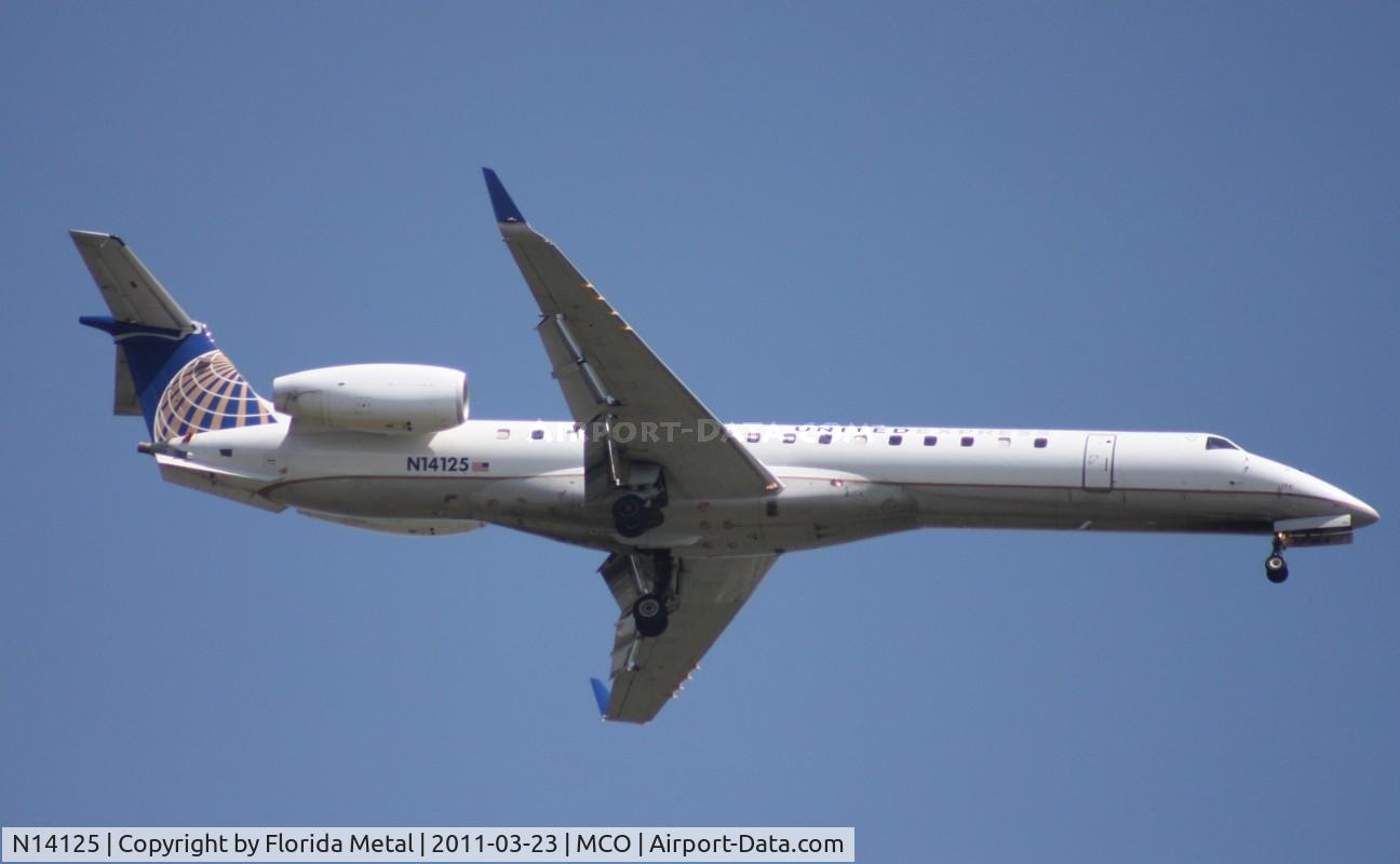 N14125, 2003 Embraer ERJ-145XR (EMB-145XR) C/N 145690, United EMB-145XR