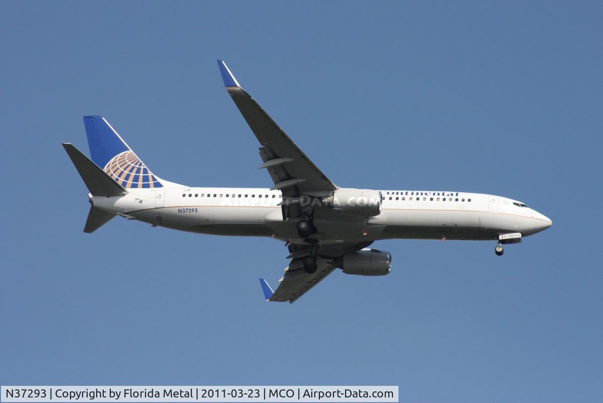 N37293, 2005 Boeing 737-824 C/N 33453, Continental
