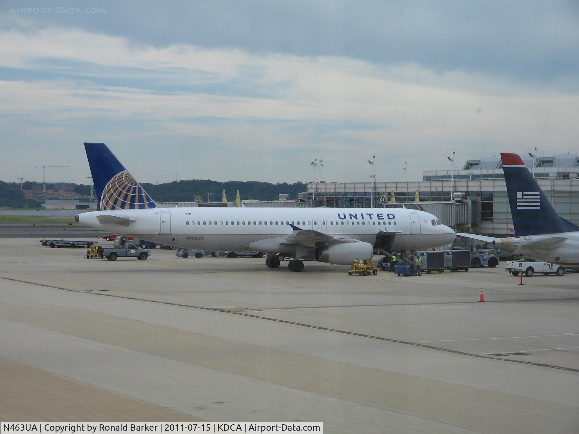 N463UA, 2000 Airbus A320-232 C/N 1282, National AP