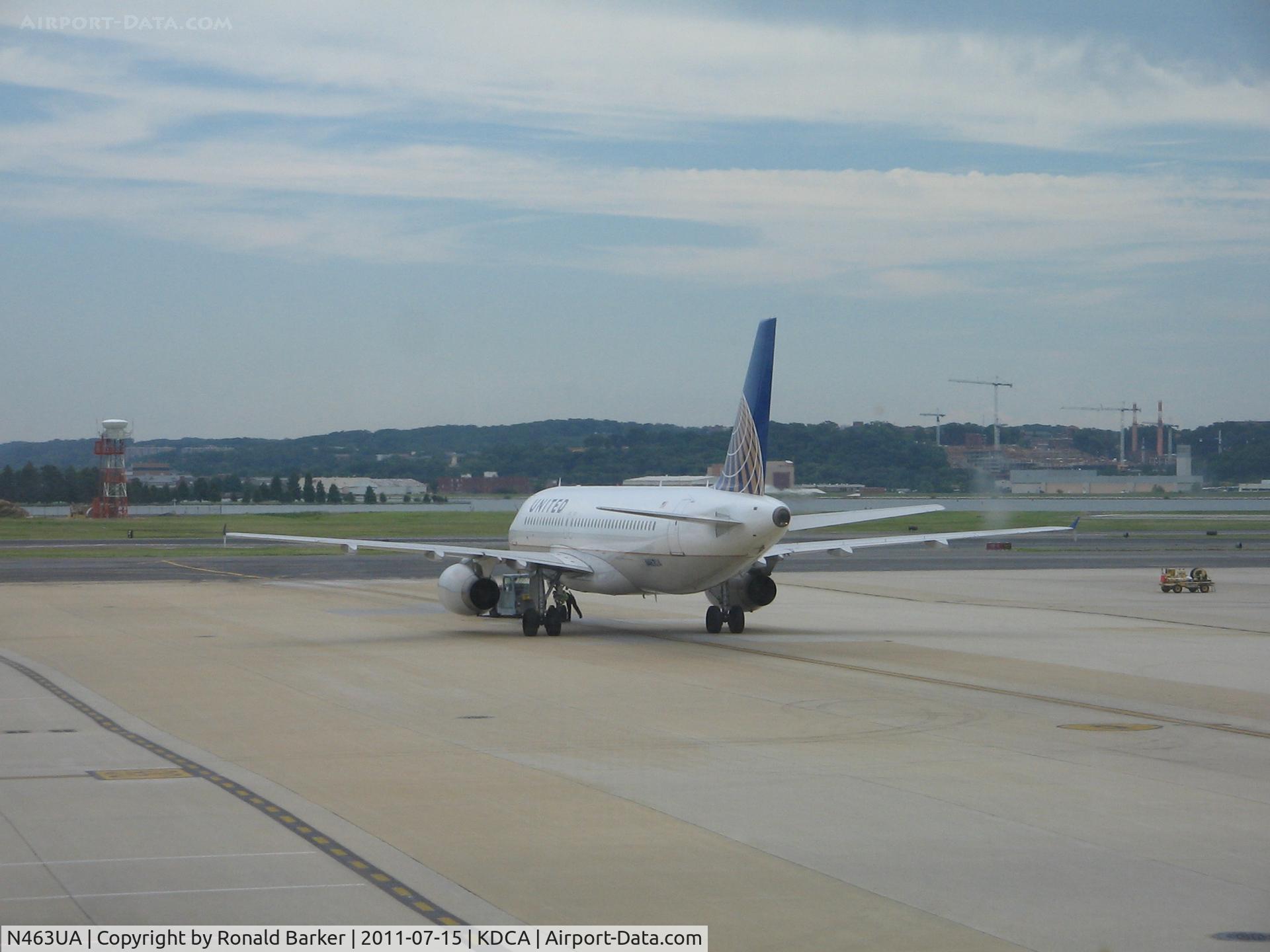 N463UA, 2000 Airbus A320-232 C/N 1282, National AP