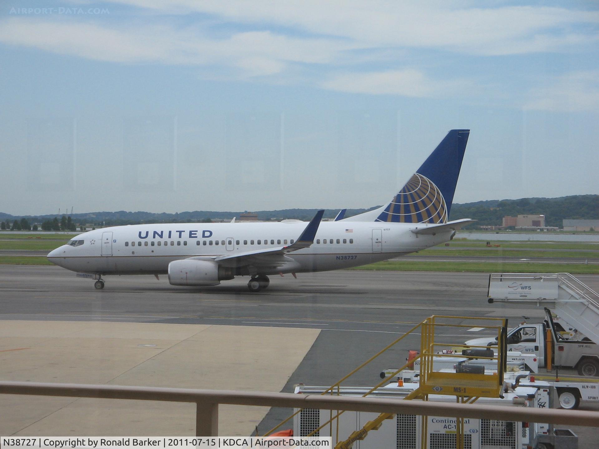 N38727, 1999 Boeing 737-724 C/N 28797, National AP
