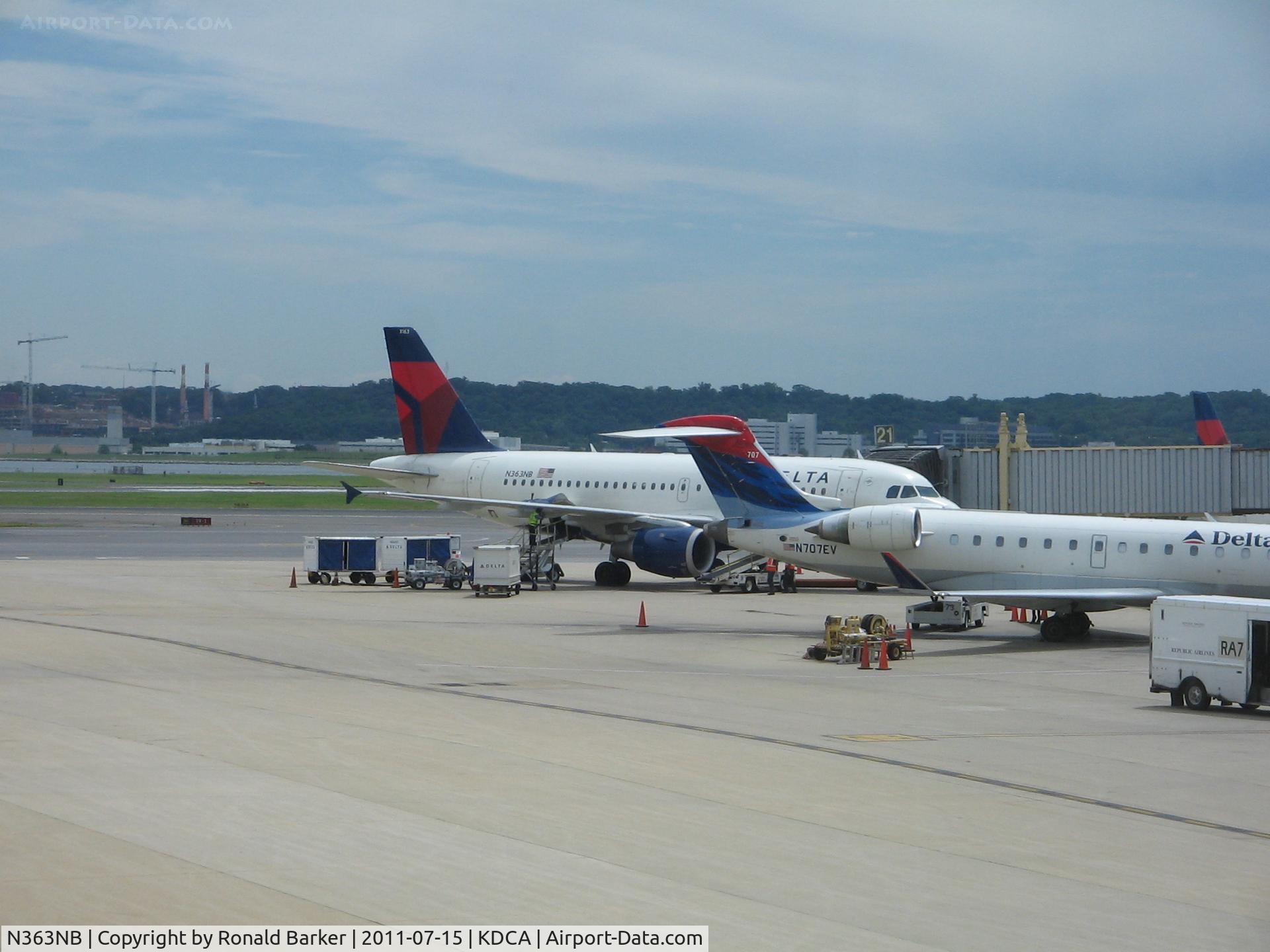 N363NB, 2003 Airbus A319-114 C/N 1990, National AP