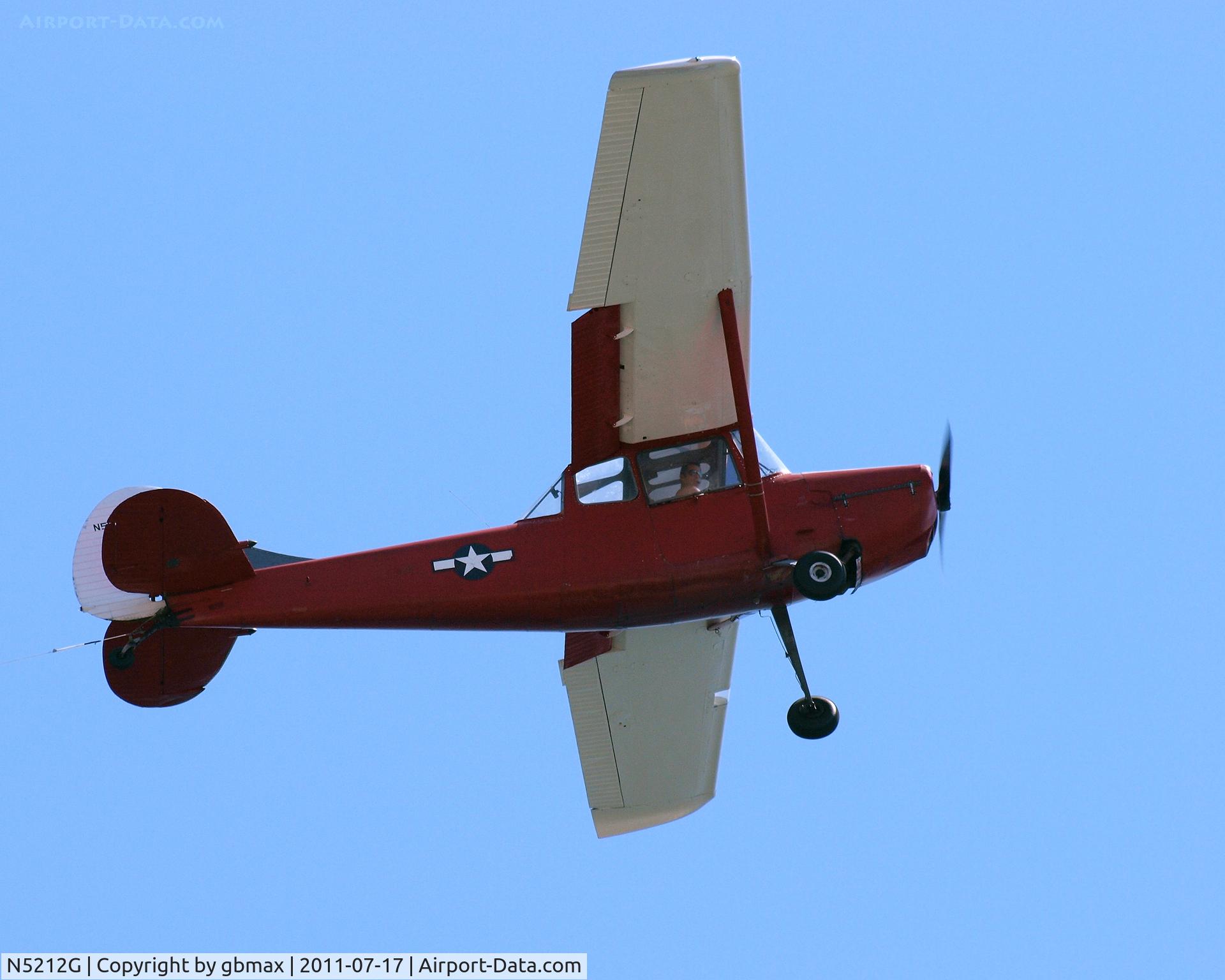 N5212G, 1950 Cessna 305A C/N 21201, Brighton Beach, Brooklyn, NY