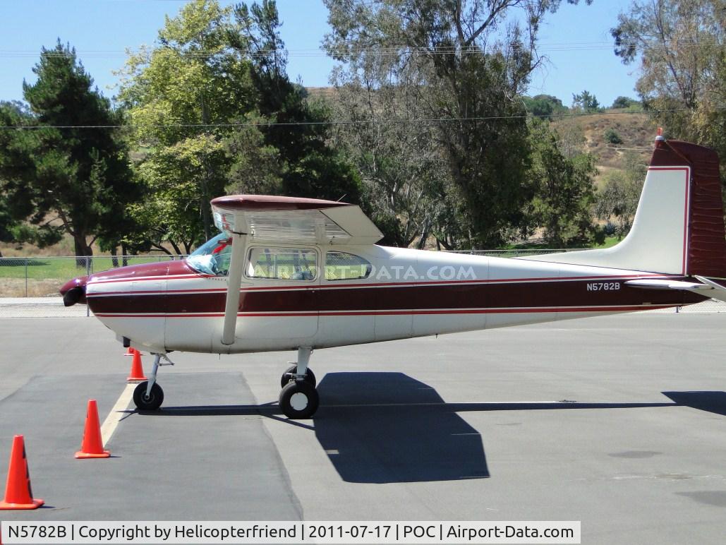 N5782B, 1956 Cessna 182 Skylane C/N 33782, Parked for static display