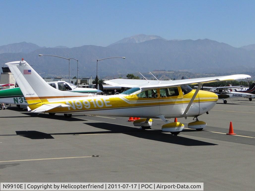 N9910E, 1975 Cessna 182P Skylane C/N 18263970, Parked for static display